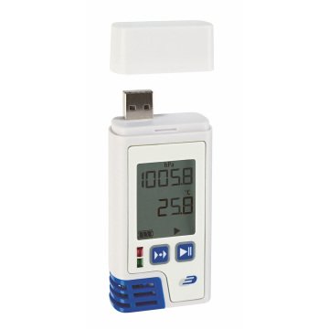 Sıcaklık, Nem ve hava basıncı için Data logger LOG220 31.1059.02