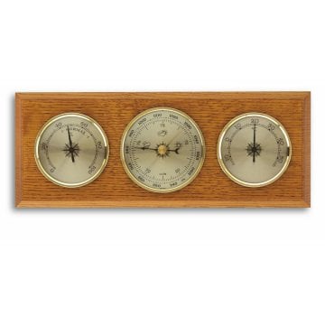 Analog hava istasyonu meşeden mamul 20.1001