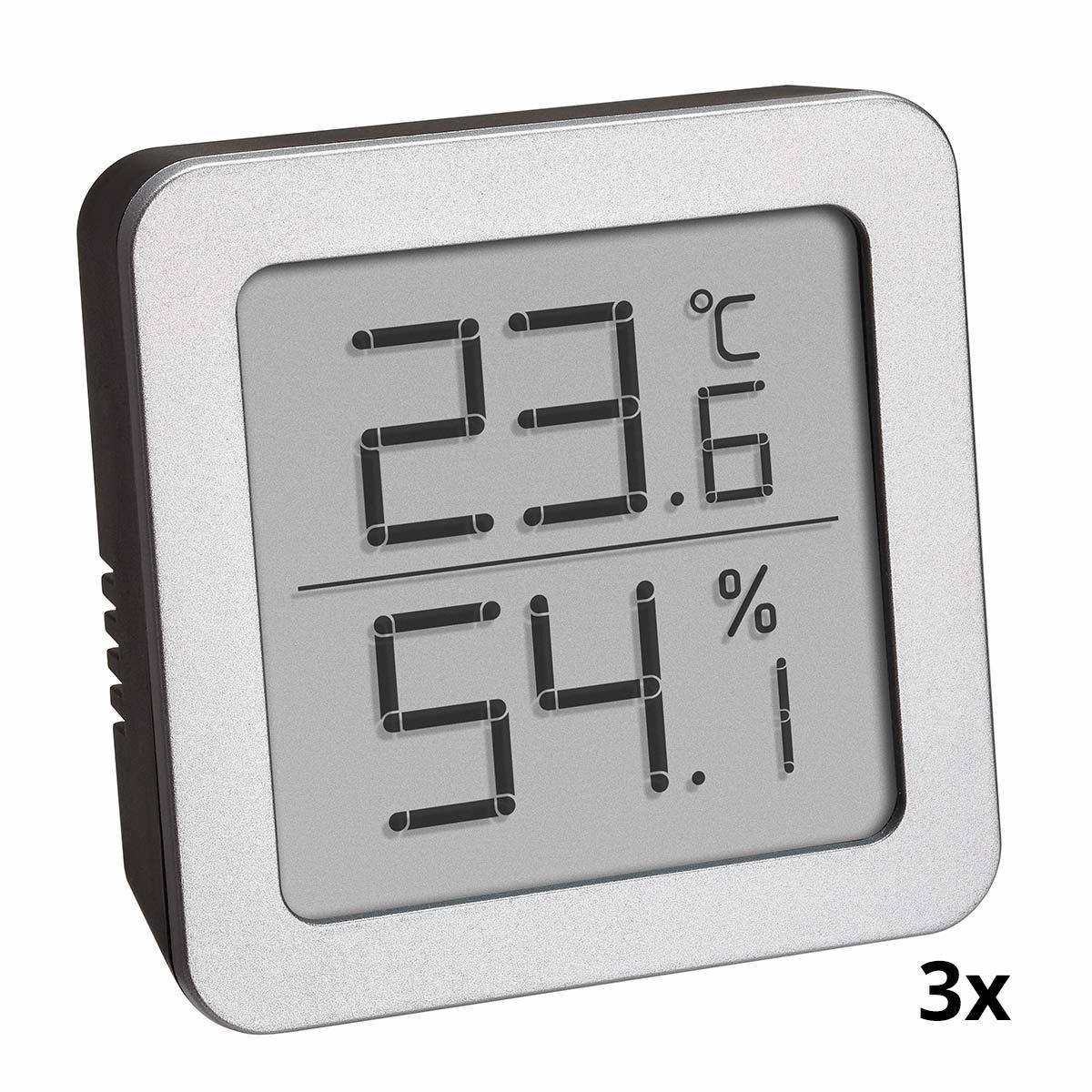 3'lü dijital termo-higrometre seti 95.2019.54