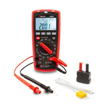 Dijital Multimeter CAT IV 600V 3 ¾ Dijit 4000 Count 6-in-1