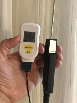 TFA 31.1034  Mini-K  termokupl ölçüm aygıtı