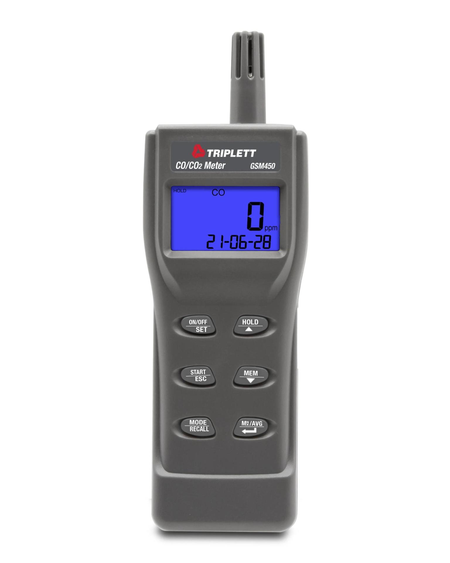 Karbon Monoksit Karbon Dioksit IAQ Datalogger GSM450
