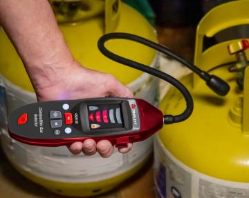Patlayıcı Gaz detektörü Bükülebilir Boyunlu GSM100