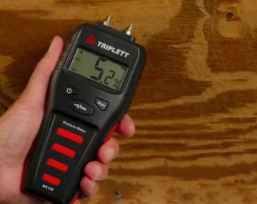 Rutubet Ölçer İğneli İşitsel Göstergeli Tahta ve Yapı Malzemeleri için MS100 Triplett
