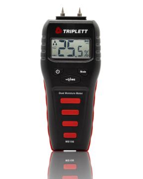 İğne & İğnesiz Rutubet Ölçer İşitebilir Göstergeli; Tahta & Yapı Malzemesi : %1.5 .. %50. İğnesiz: %6 .. %99.9 - (MS150)
