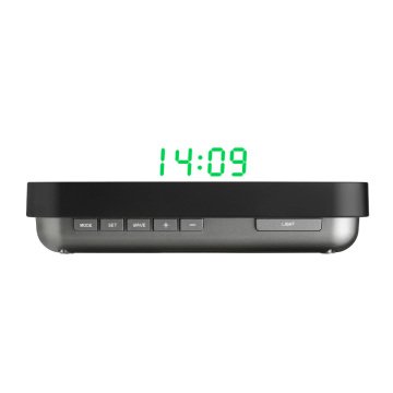 TFA 60.5009.04 - LED yeşil 3-D etkili saat