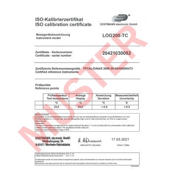 Sıcaklık datalogger LOG200 TC