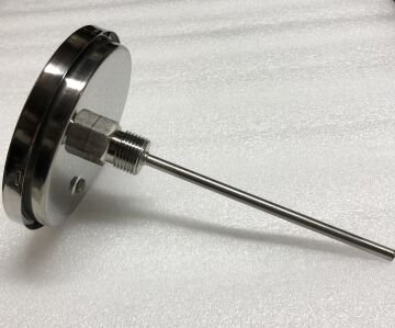 Bimetal Termometre Arkadan Çıkışlı  -30°C+60°C  BB-36