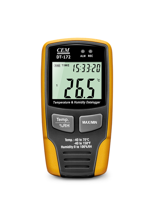 Sıcaklık ve Nem Datalogger Cihazı  DT-172