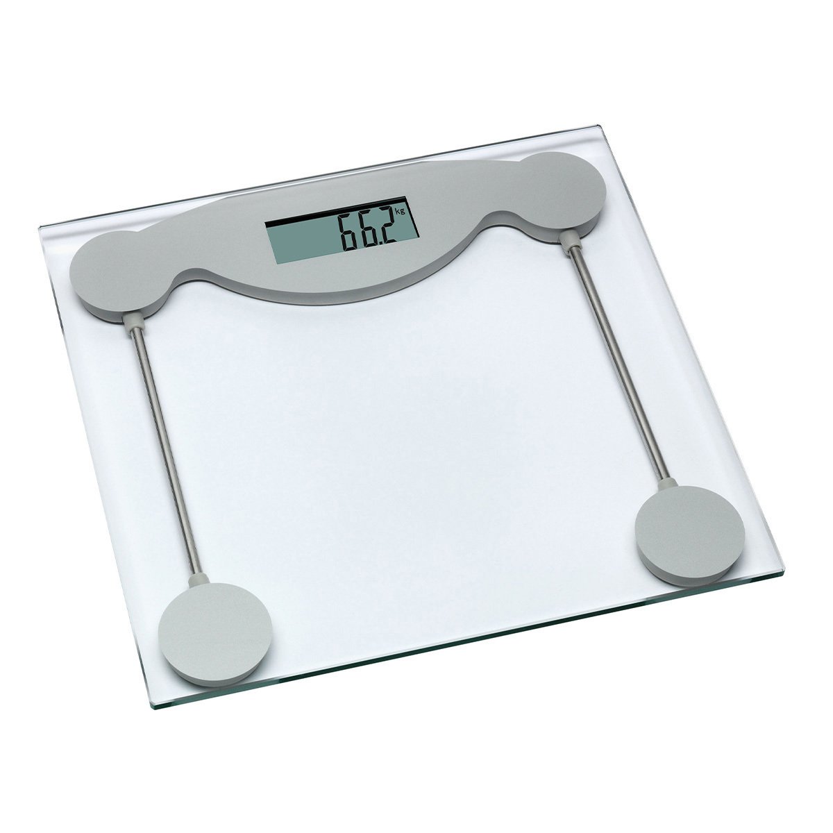 Digital bathroom scales made of glass LIMBO 50.1005.54