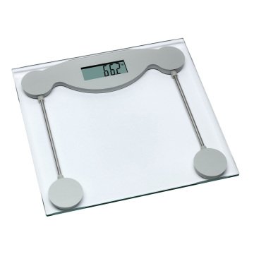 Digital bathroom scales made of glass LIMBO 50.1005.54