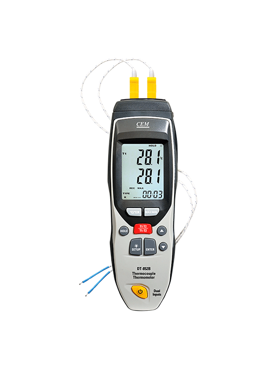 Termokupl Termometre ve Datalogger DT-852B