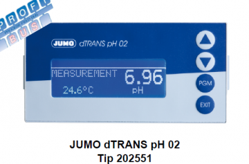 JUMO dTrans ph02 ph kontrol aygıtı