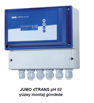 JUMO dTrans ph02 ph kontrol aygıtı