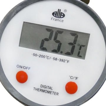AllaFrance91000-021 Ekstra Uzun Sabit Problu Termometre