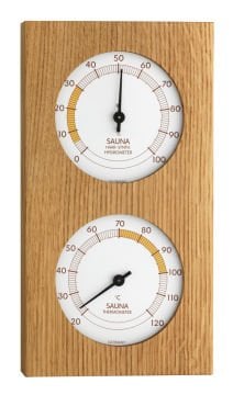 Bi-metal Sauna Termo-Higrometre TFA 40.1052.01.01