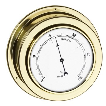 44.1009 MARITIM Analog Higrometre Pirinç malzemeden mamul