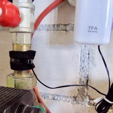 TFA 31.4016.02 WeatherHub Observer Isıtıcı Kontrol Başlangıç Seti, Sıcaklık/Nem transmitterli ve özel kablolu sensörlü