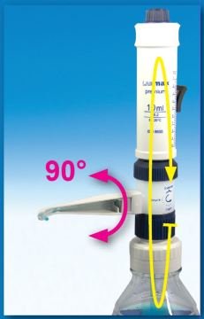 Witeg LABMAX eco şişe-üstü dispenser