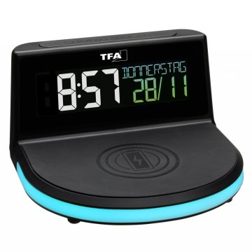 Telsiz şarj eden alarmlı saat CHARGE-IT WIRELESS 60.2028