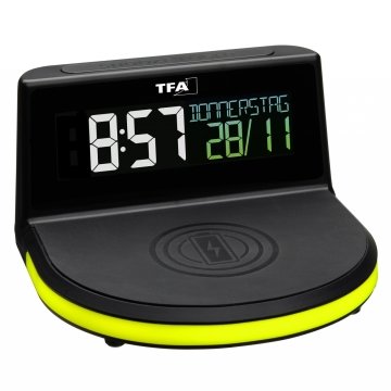 Telsiz şarj eden alarmlı saat CHARGE-IT WIRELESS 60.2028