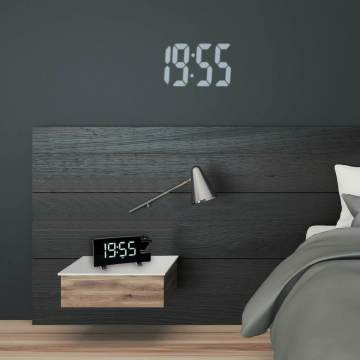 Projeksiyon alarm saati radyo USB şarj fonksiyonlu 60.5015