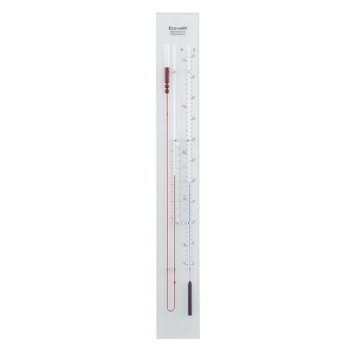 Fluid-barometer/thermometer ECOCELLI 29.1007