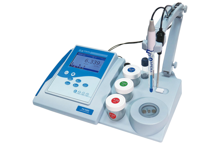 Masa üstü  araştırma sınıfı ph metre APERA PH9500