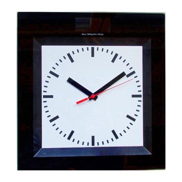 Bathroom scales with quartz clock 60.3000.01