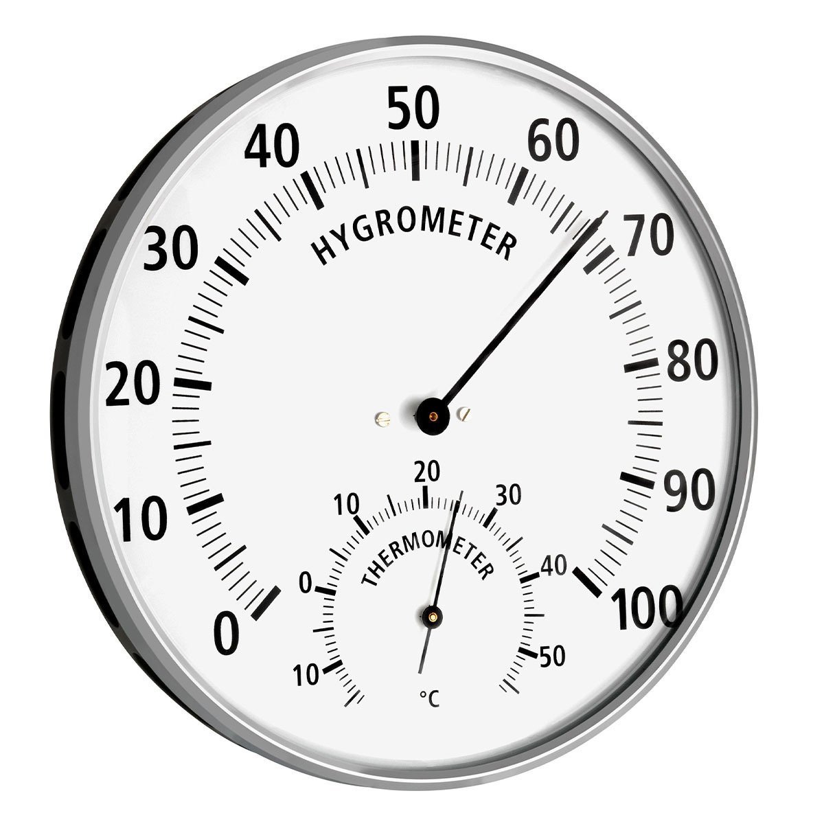 Analog Metal halkalı Termo-higrometre  45.2019