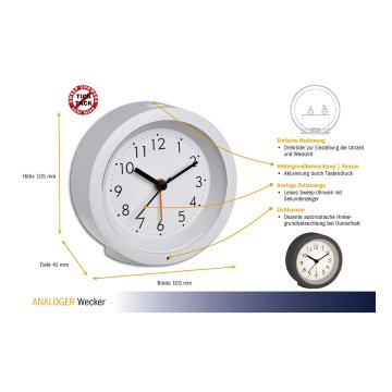 Analog alarm saat 60.1029.02