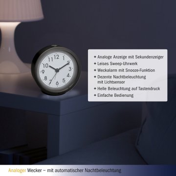 Analog alarm saati 60.1034