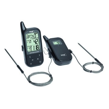Telsiz Barbekü et/fırın termometre KÜCHEN-CHEF TWIN 14.1511.01