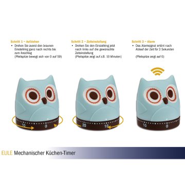 Analog mutfak timer EULE 38.1039