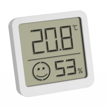 Dijital termo-higrometre konfor seviyeli  beyaz 4lü 30.5053.02.04