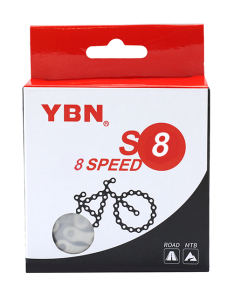 Ybn S8 Zincir 8li 116L Silver/Grey