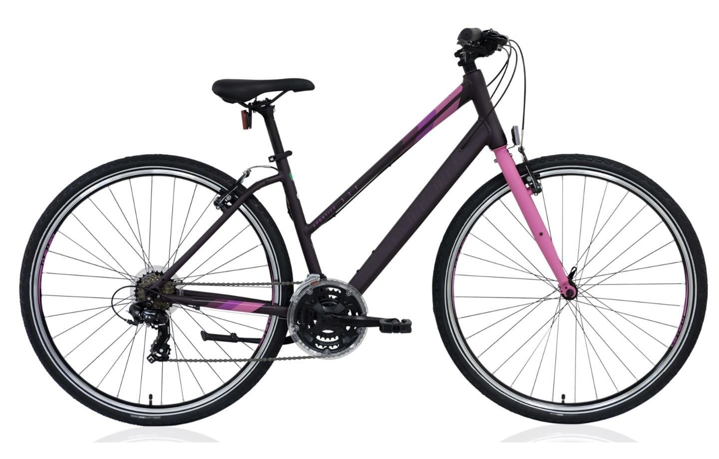 Carraro Sportive 322 Bisiklet 28 Jant -Mat Mürdüm/Pembe-40 cm-