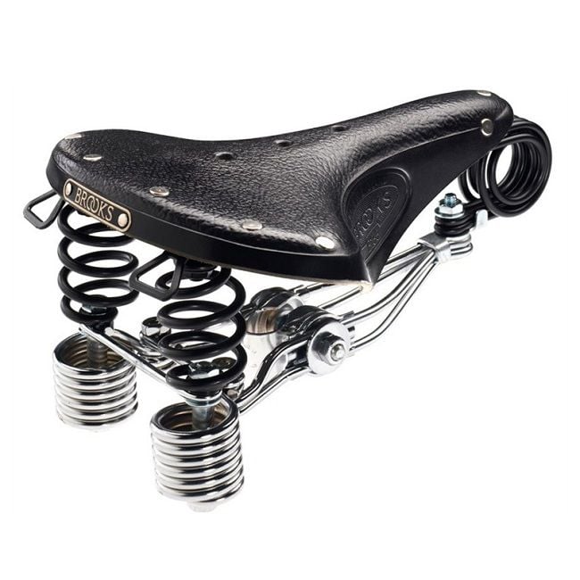 Brooks B135 Sele Çift Yaylı Siyah