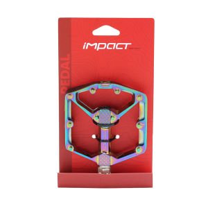 İmpact O-Slick Alüminyum Rulmanlı Pedal Rainbow