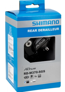 Shimano Altus RD-M370 SGS Arka Vites 9 lu Siyah
