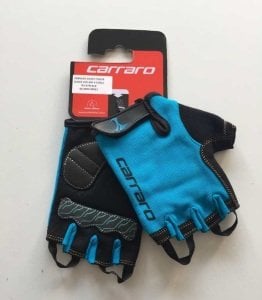 Carraro Kısa Parmak Eldiven Turkuaz -L Beden- CRO-004B