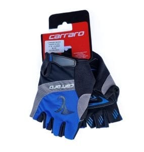 Carraro Kısa Parmak Eldiven V7B Mavi -L Beden-