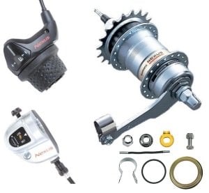 Shimano Nexus SG-3C41 3 Vites Göbek Seti Kontra Fren