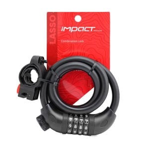İmpact Stade 12mmx1000mm Şifreli Kilit Siyah
