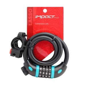 İmpact Stade 12mmx1000mm Şifreli Kilit Siyah-Mavi