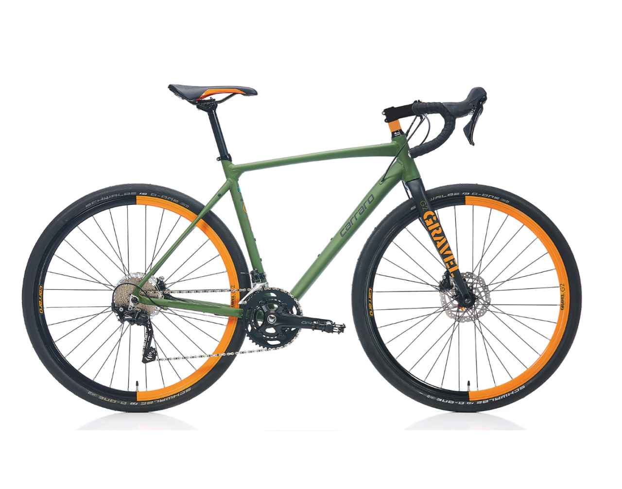 Carraro Gravel G2 Bisiklet -52cm- -Mat Haki Yeşil-