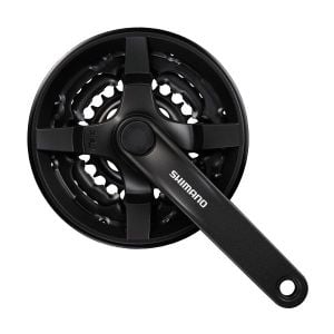 Shimano FC-TY301 Aynakol 3x7/8V 175mm 42x34x24T Siyah