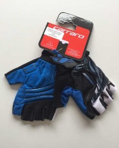 Carraro Kısa Parmak Eldiven CRO-008 Mavi -L Beden-