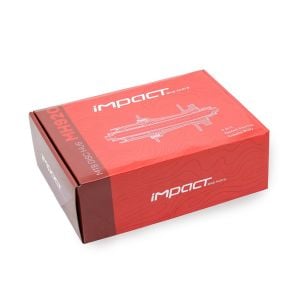 İmpact MH920 Rulmanlı 6 Vida Disk Göbek Seti 8/11S Adaptörlü Kırmızı