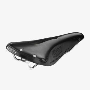 Brooks B17 Carved Sele Siyah